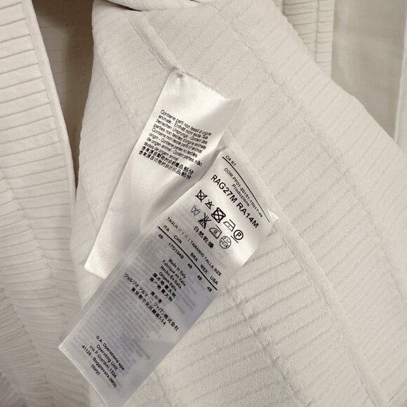 Giorgio Armani Textured Honeycomb Knit Sleeveless Top - Picture 5 of 6